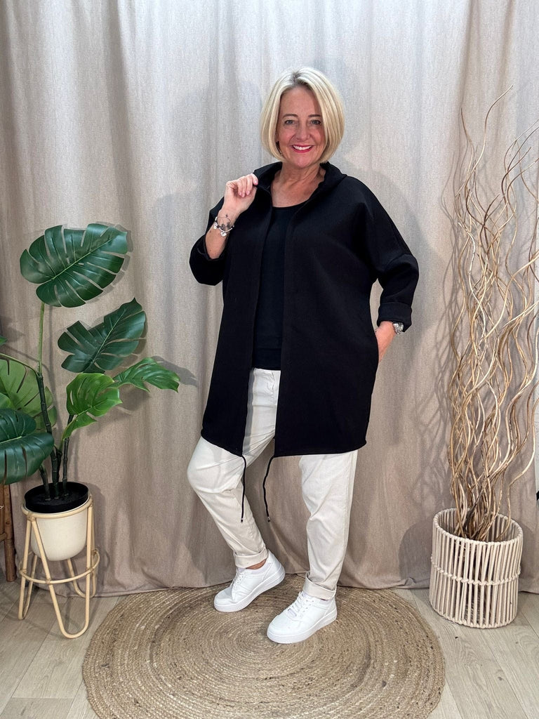 Fishtail Hooded Simple Lightweight Jacket Be You Lifestyle Boutique