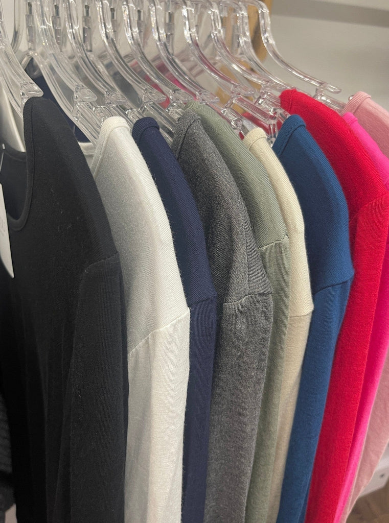 Fleece Lined Thermal Long Sleeve Layering Tee Be You Lifestyle Boutique