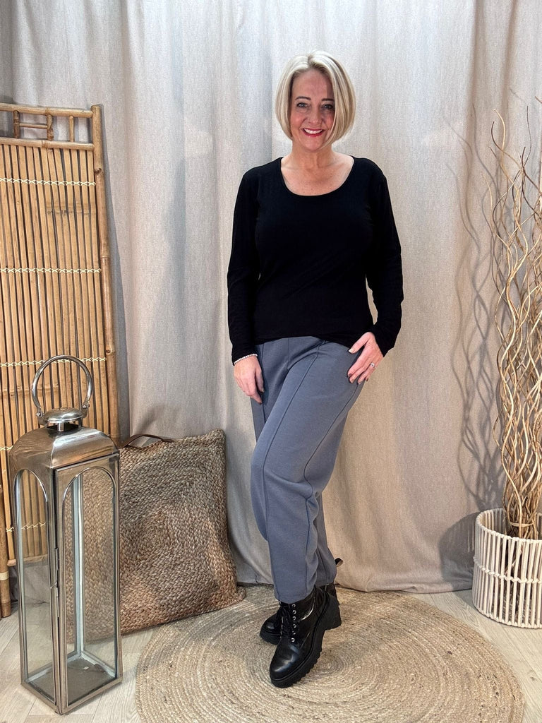Fleece Lined Thermal Long Sleeve Layering Tee Be You Lifestyle Boutique