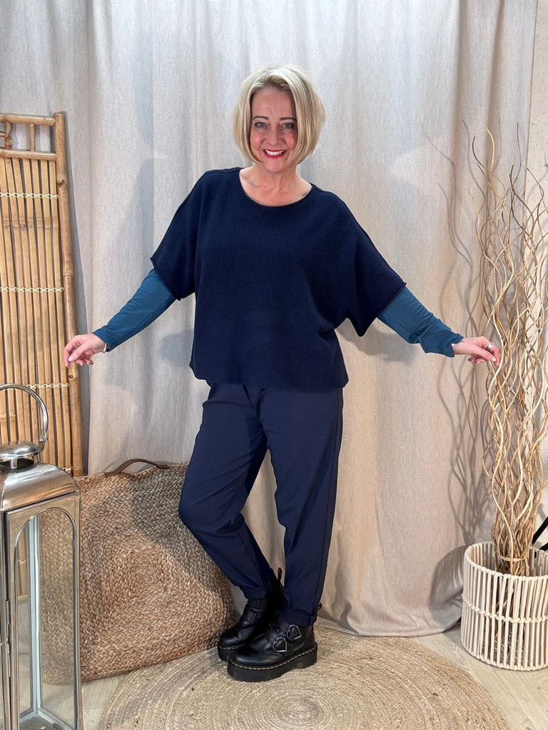 Fleece Lined Thermal Long Sleeve Layering Tee Be You Lifestyle Boutique One Size / Teal