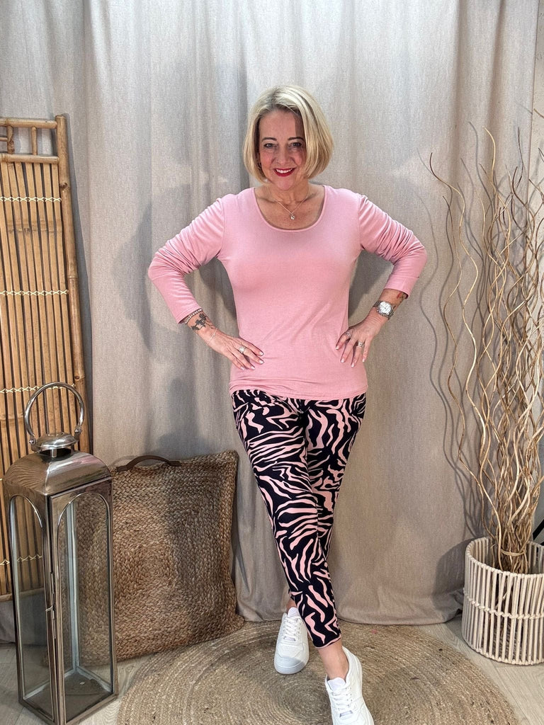 Fleece Lined Thermal Long Sleeve Layering Tee Be You Lifestyle Boutique