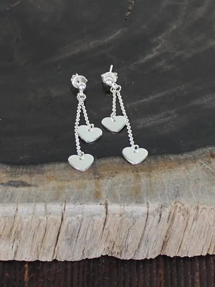 Happy Hearts Necklace & Earrings Gift Set by Suzie Blue POM