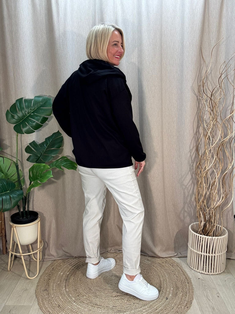 Hooded Drawstring Zipped Lightweight Jacket Be You Lifestyle Boutique