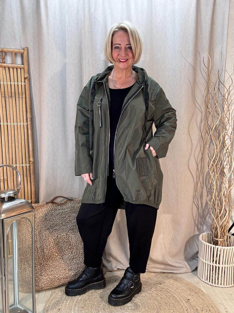 Hope Lightweight Hooded Rain Mac Shower Proof Be You Lifestyle Boutique One size / Khaki
