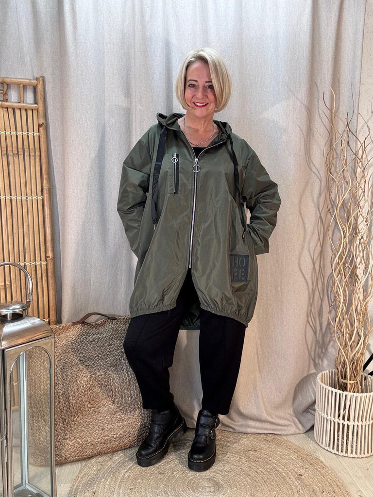 Hope Lightweight Hooded Rain Mac Shower Proof Be You Lifestyle Boutique