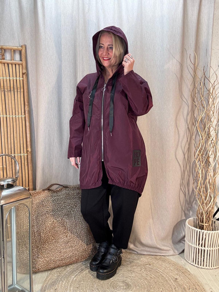 Hope Lightweight Hooded Rain Mac Shower Proof Be You Lifestyle Boutique