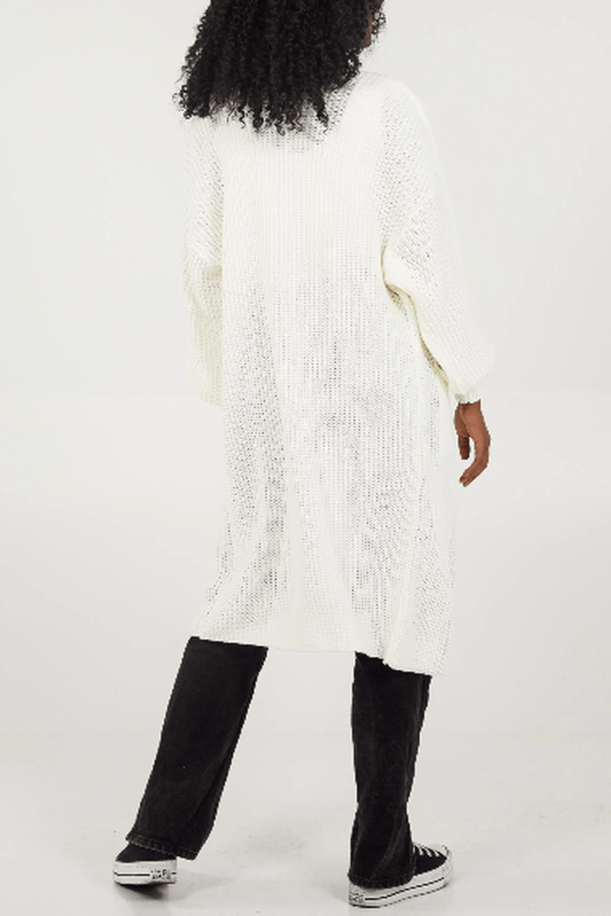 Balloon Sleeved Cardigan