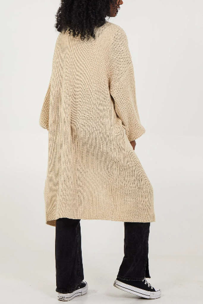 Balloon Sleeved Cardigan