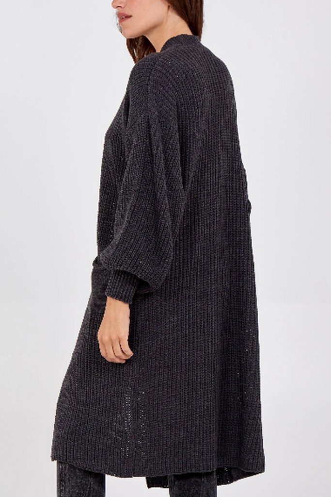 Balloon Sleeved Cardigan
