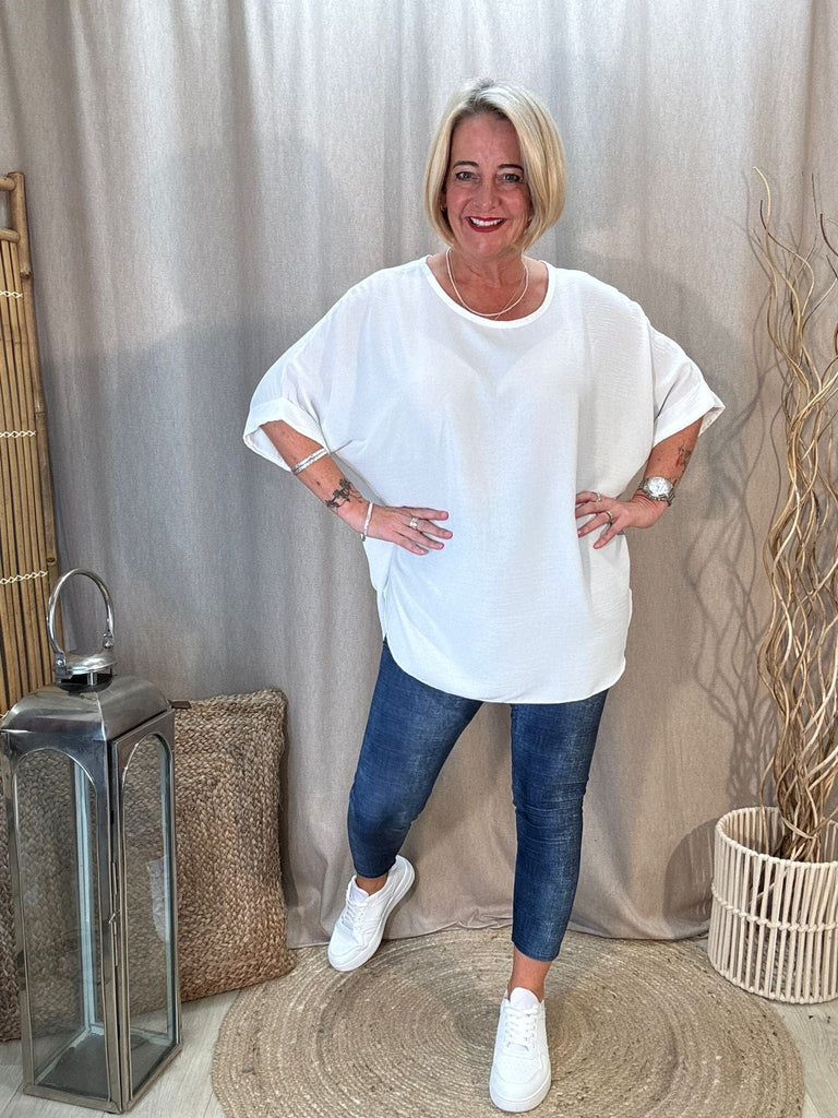 Light Denim Super Smooth Leggings - Premium Stretch Be You Lifestyle Boutique