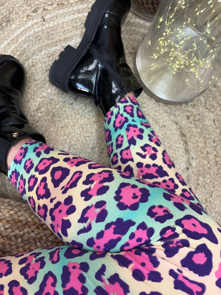 Loud & Proud Leopard Print Super Smooth Leggings Be You Lifestyle Boutique