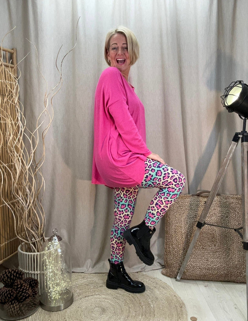 Loud & Proud Leopard Print Super Smooth Leggings Be You Lifestyle Boutique
