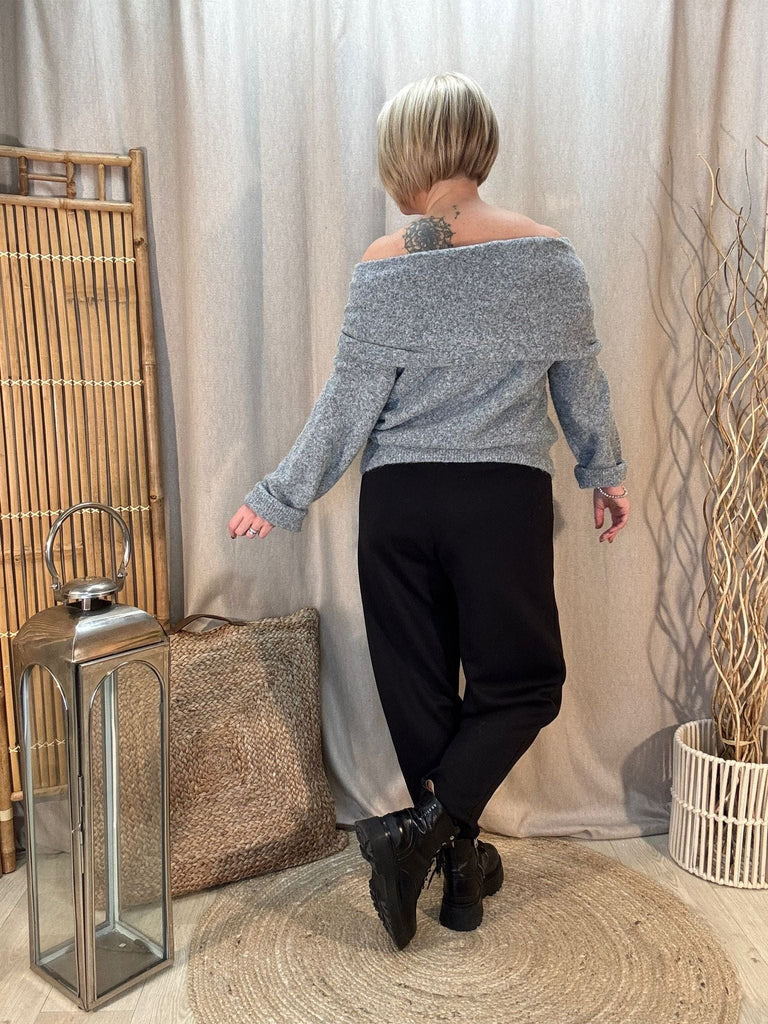 Luxe 3 In 1 Cowl or Bardot Off The Shoulder Knitted Jumper Be You Lifestyle Boutique