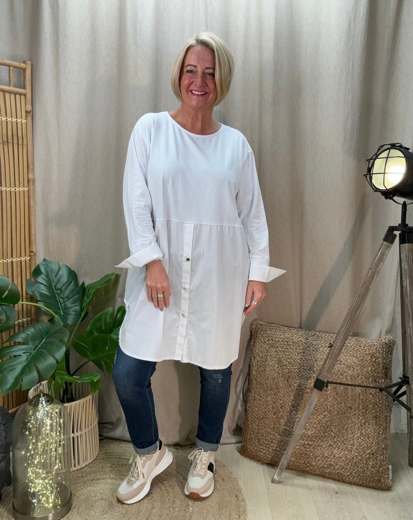 Magic Faux Shirt Layering Tunic Be You Lifestyle Boutique