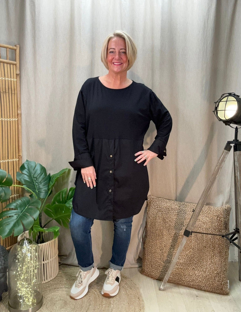 Magic Faux Shirt Layering Tunic Be You Lifestyle Boutique