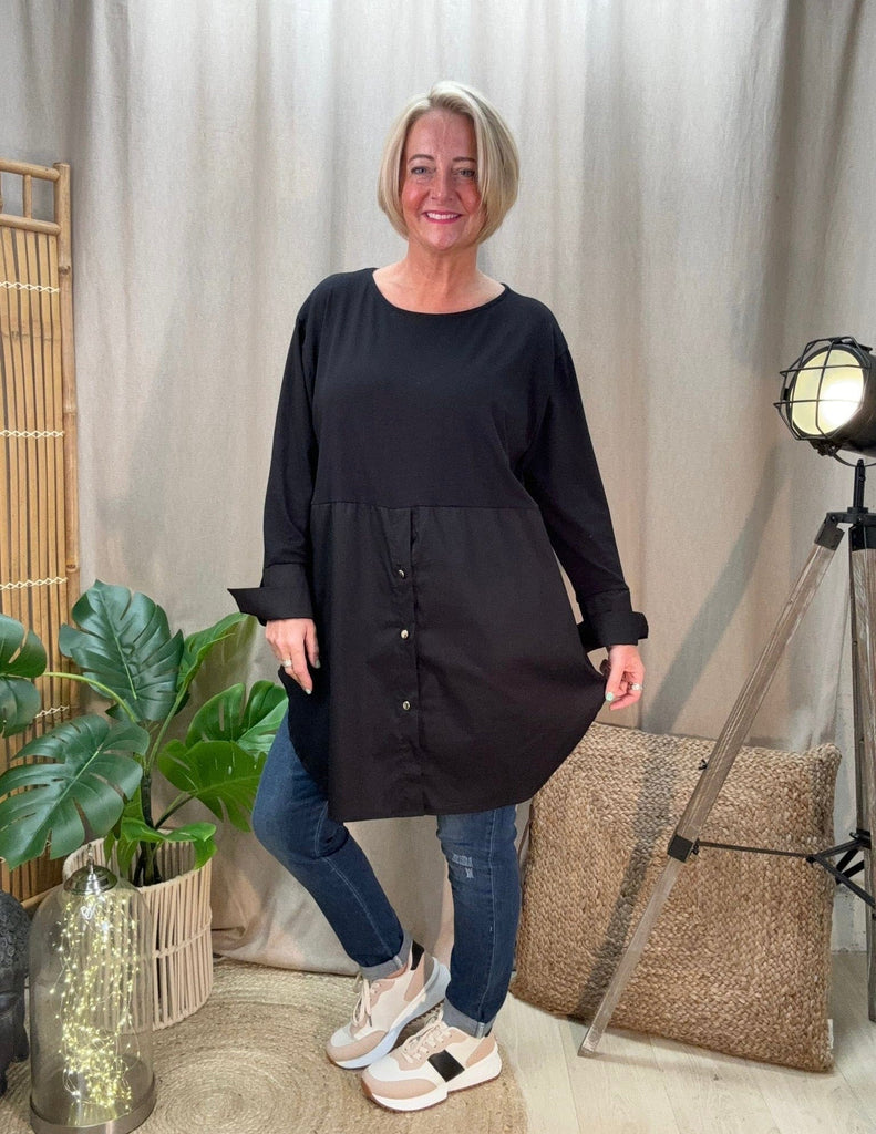 Magic Faux Shirt Layering Tunic Be You Lifestyle Boutique