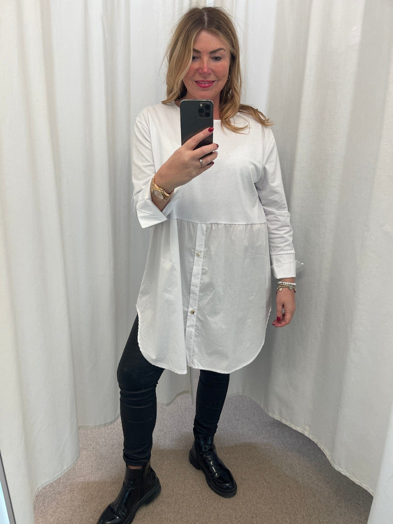 Magic Faux Shirt Layering Tunic Be You Lifestyle Boutique