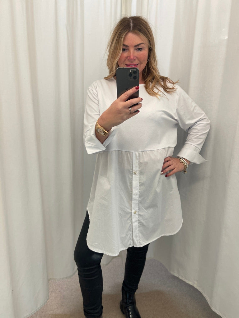 Magic Faux Shirt Layering Tunic Be You Lifestyle Boutique