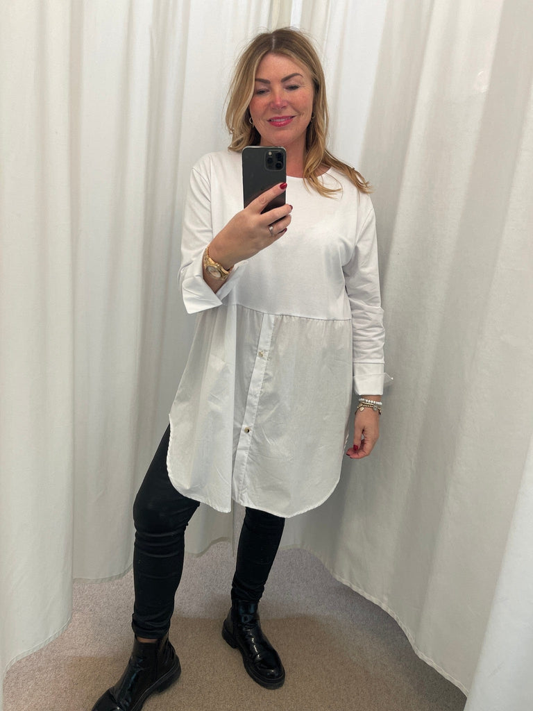 Magic Faux Shirt Layering Tunic Be You Lifestyle Boutique
