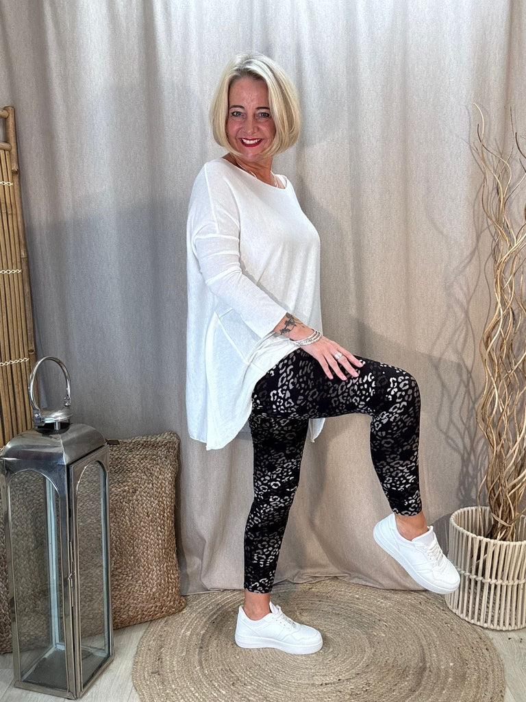 Muted Leopard Super Smooth Leggings Be You Lifestyle Boutique
