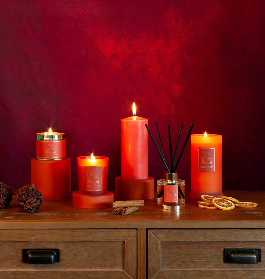 Orange Pomander Tin Candle by Shearer Gift 𝗥𝗥𝗣 £𝟭𝟮.𝟱𝟬 Be You Lifestyle Boutique