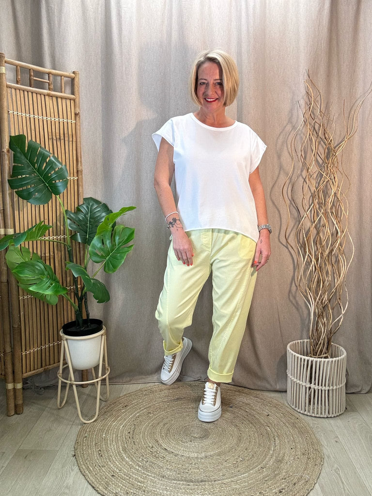 Plain Relaxed Magic Trousers Be You Lifestyle Boutique