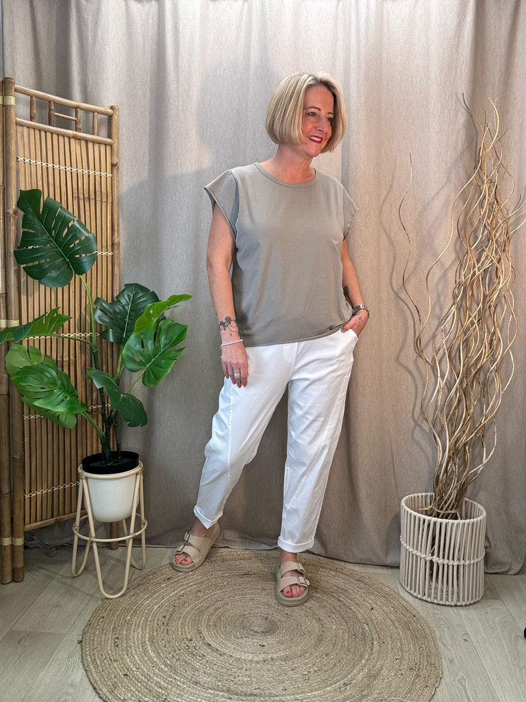 Plain Relaxed Magic Trousers Be You Lifestyle Boutique