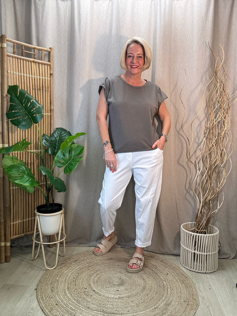 Plain Relaxed Magic Trousers Be You Lifestyle Boutique