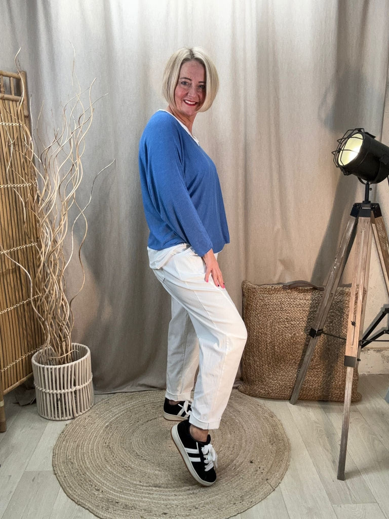 Plain Relaxed Magic Trousers Be You Lifestyle Boutique