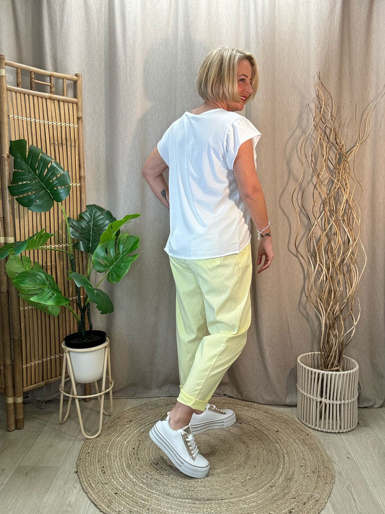 Plain Relaxed Magic Trousers Be You Lifestyle Boutique