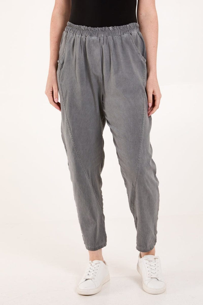 Plain Relaxed Magic Trousers Be You Lifestyle Boutique One size / Grey