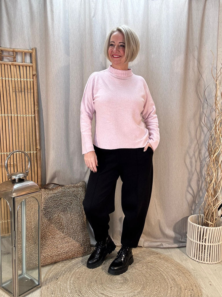 Plain & Simple Turtle Neck Knitted Top Be You Lifestyle Boutique