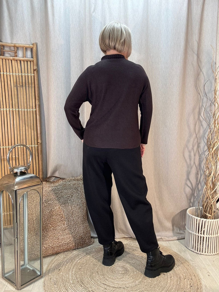 Plain & Simple Turtle Neck Knitted Top Be You Lifestyle Boutique