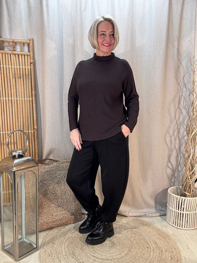 Plain & Simple Turtle Neck Knitted Top Be You Lifestyle Boutique