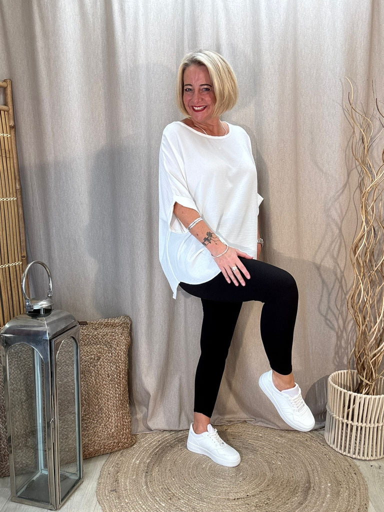 Plain Super Smooth Essential Leggings - Premium Comfort Be You Lifestyle Boutique