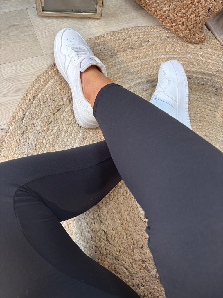 Plain Super Smooth Essential Leggings - Premium Comfort Be You Lifestyle Boutique