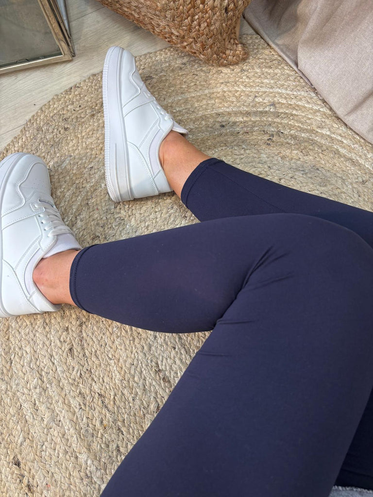Plain Super Smooth Essential Leggings - Premium Comfort Be You Lifestyle Boutique