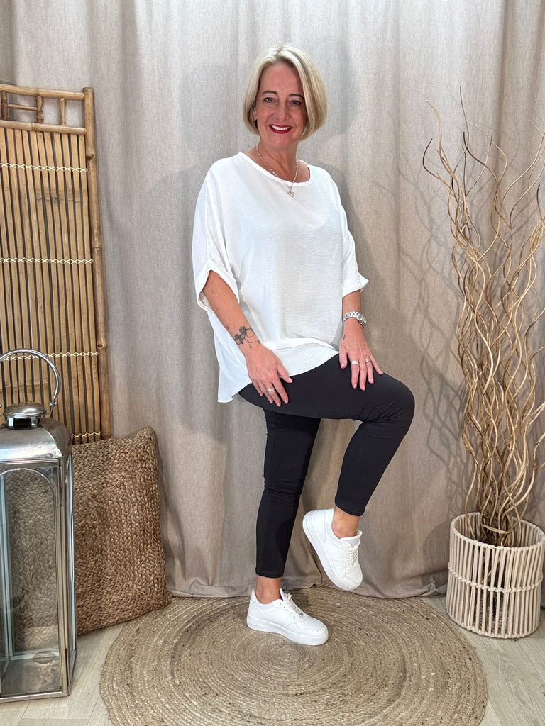 Plain Super Smooth Essential Leggings - Premium Comfort Be You Lifestyle Boutique