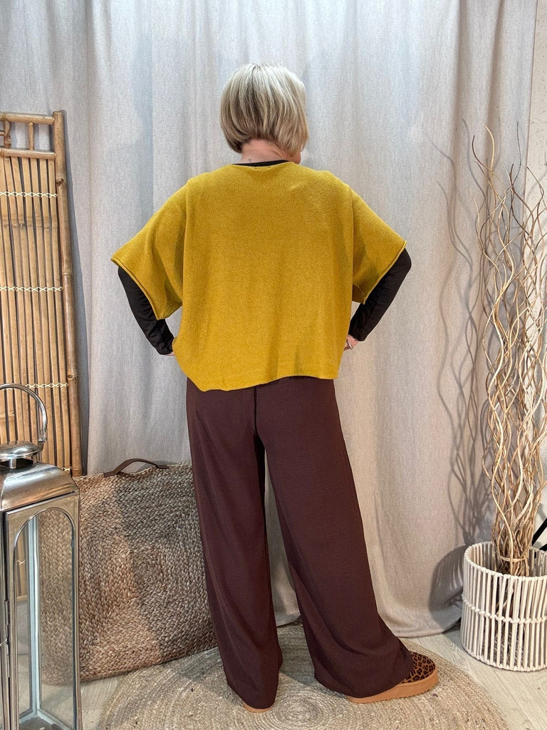 Plain Wide Leg Pocket Trousers - Palazzo Style Be You Lifestyle Boutique