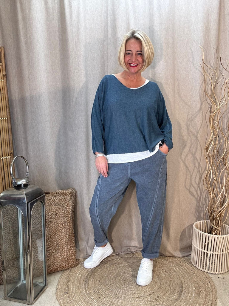 Relaxed Magic Trousers - Magic in Every Move Be You Lifestyle Boutique One size / Mid Denim