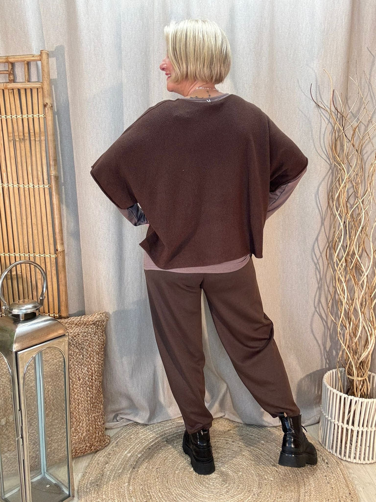 Reverse Seam Box Knit - Made In Italy Be You Lifestyle Boutique