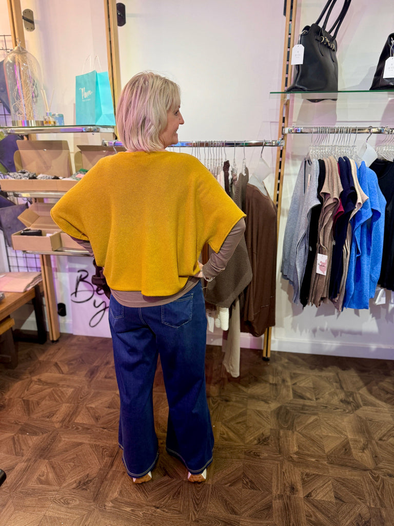Reverse Seam Box Knit - Made In Italy Be You Lifestyle Boutique