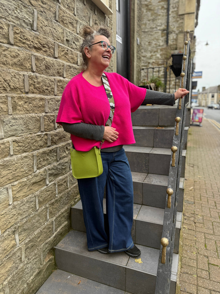 Reverse Seam Box Knit - Made In Italy Be You Lifestyle Boutique