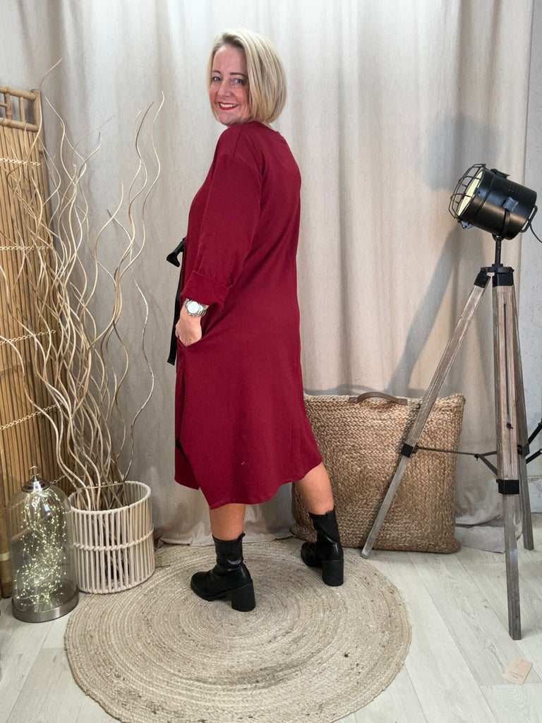 Sequin Bow Swing Tunic Dress Be You Lifestyle Boutique