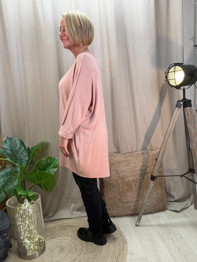 Silver Stitch Soft Knit Jumper Top Be You Lifestyle Boutique