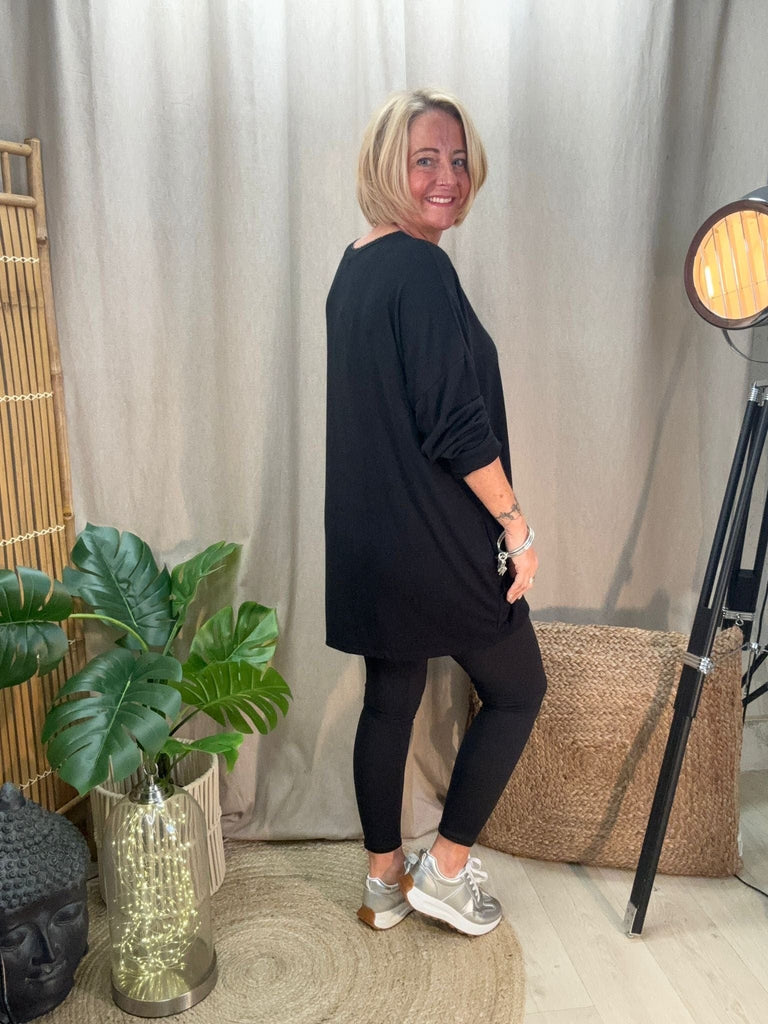 Silver Stitch Soft Knit Jumper Top Be You Lifestyle Boutique
