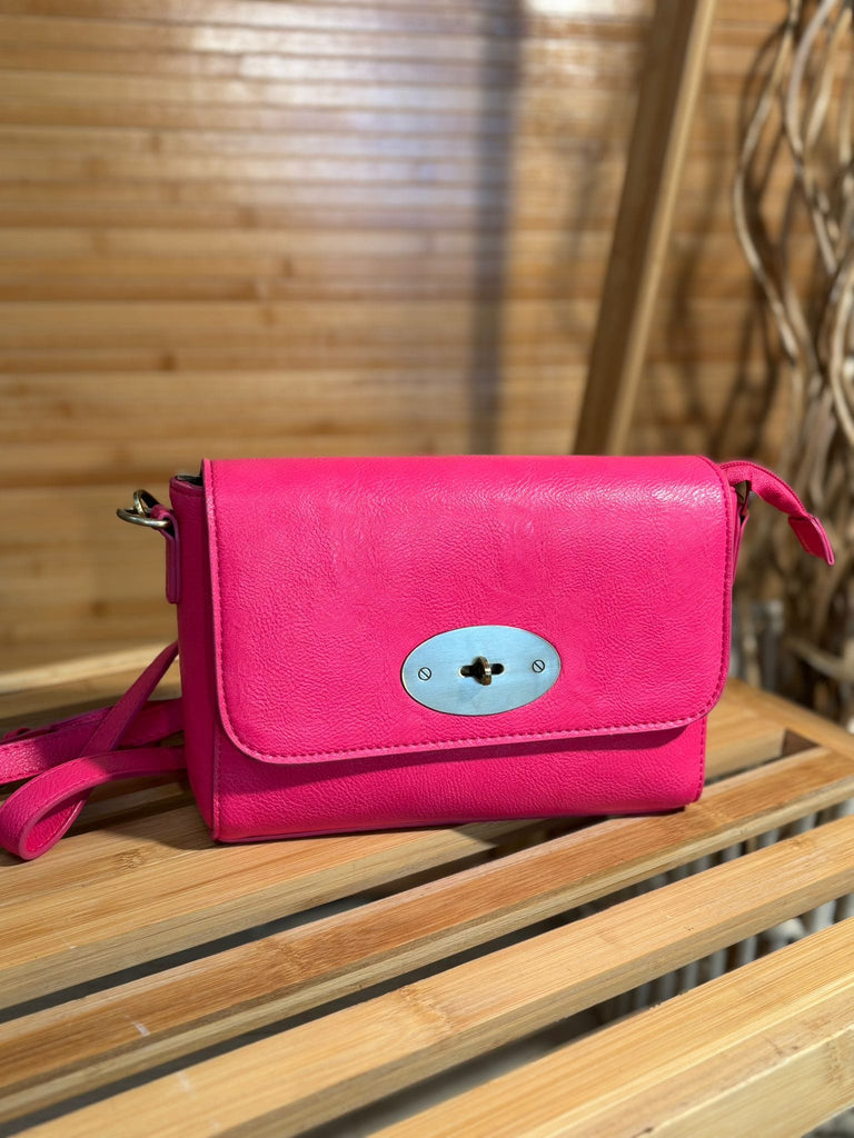 Simple Compact Cross Body Bag Be You Lifestyle Boutique Pink
