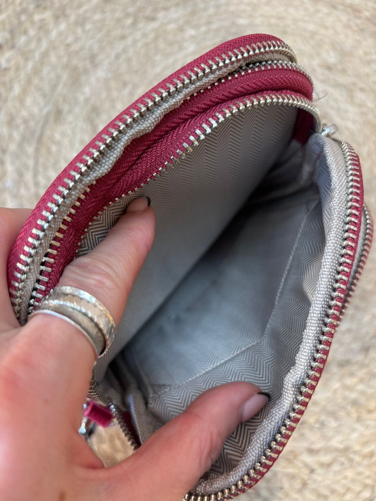 Simple Cross Body Bag With Two Tone Strap Be You Lifestyle Boutique