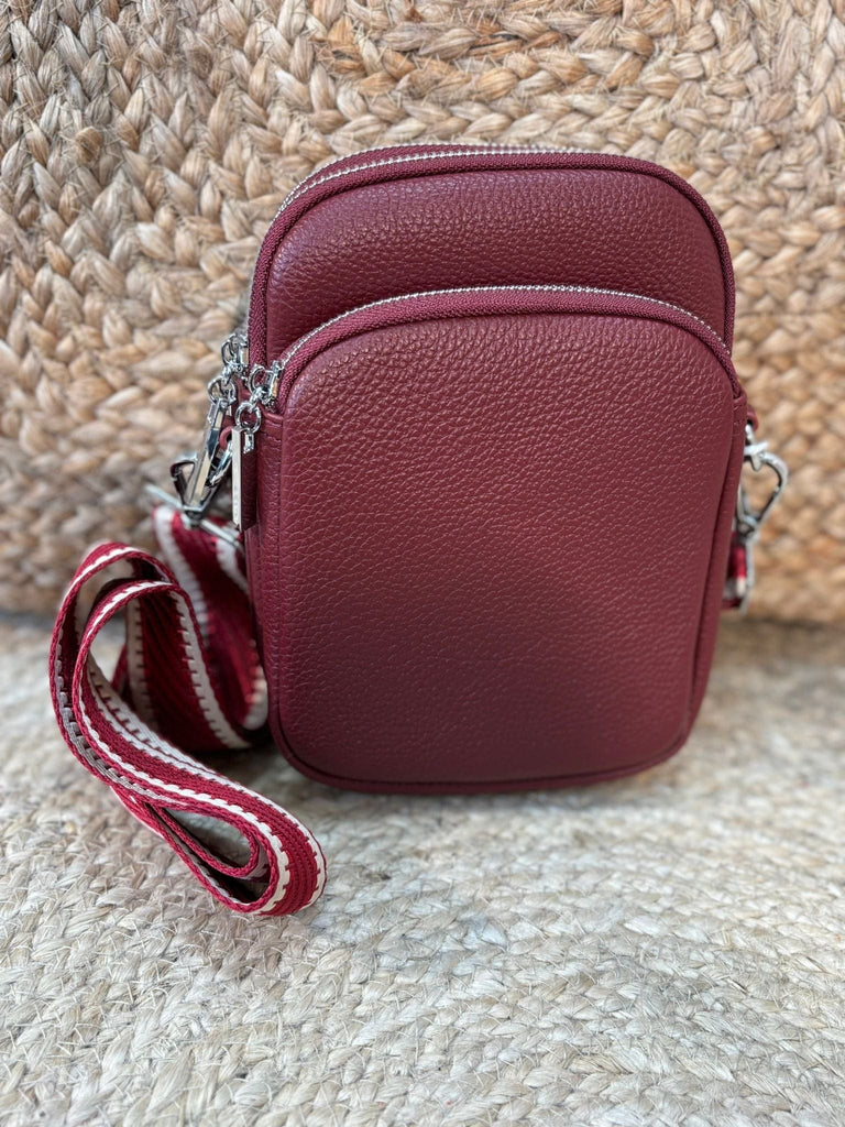 Simple Cross Body Bag With Two Tone Strap Be You Lifestyle Boutique
