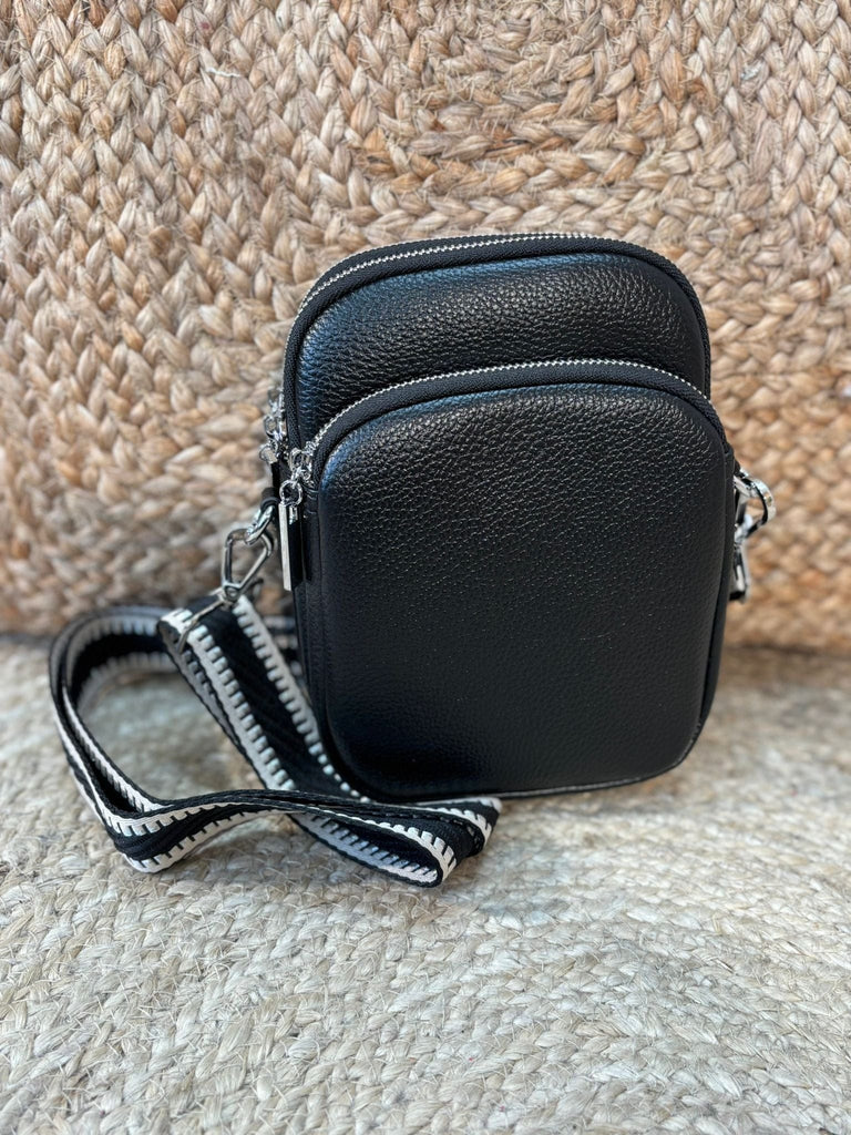 Simple Cross Body Bag With Two Tone Strap Be You Lifestyle Boutique